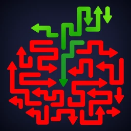 Ikon Color Maze Master: Tap & Clear